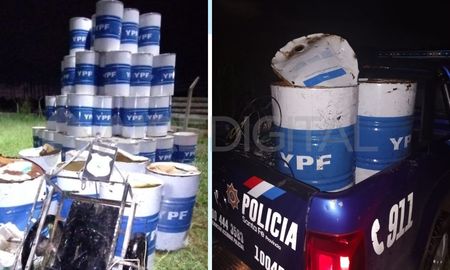 Recuperaron todos los tachos robados en el predio de la EPE Recuperaron todos los tachos robados en el predio de la EPE