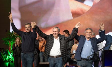 Juan Schiaretti descartó cualquier tipo de alianza con partidos políticos para las generales. Juan Schiaretti descartó cualquier tipo de alianza con partidos políticos para las generales.