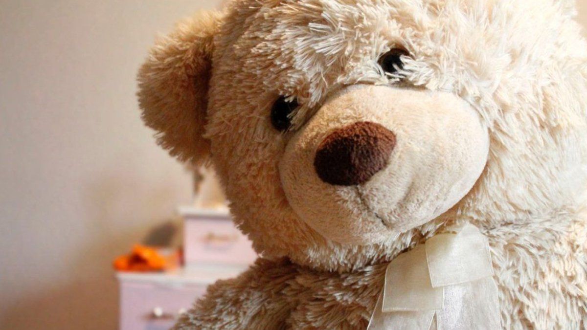 El juguete que pertenece a una niña que perdió a su padre hace semanas