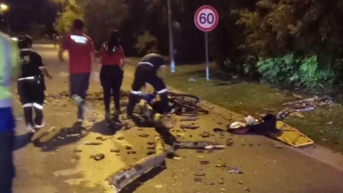 La víctima&nbsp;murió casi en el acto producto del fuerte golpe que sufrió.