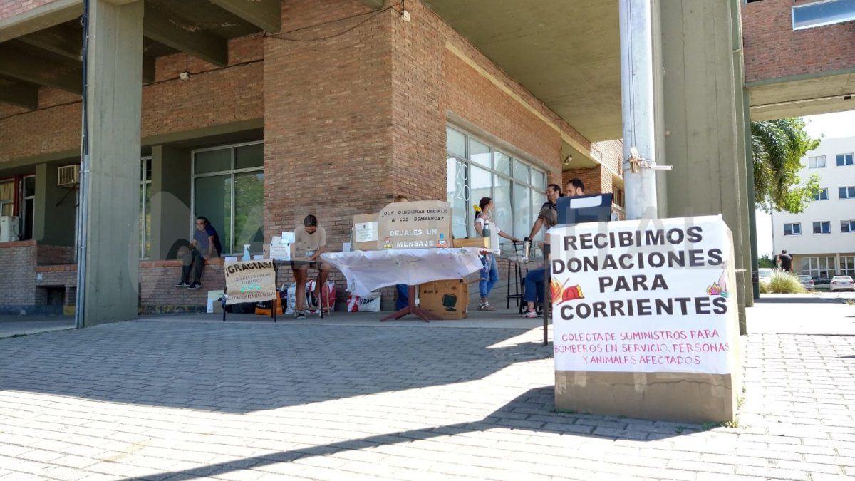 Las donaciones fueron recibidas en las instalaciones de Ciudad Universitaria.
