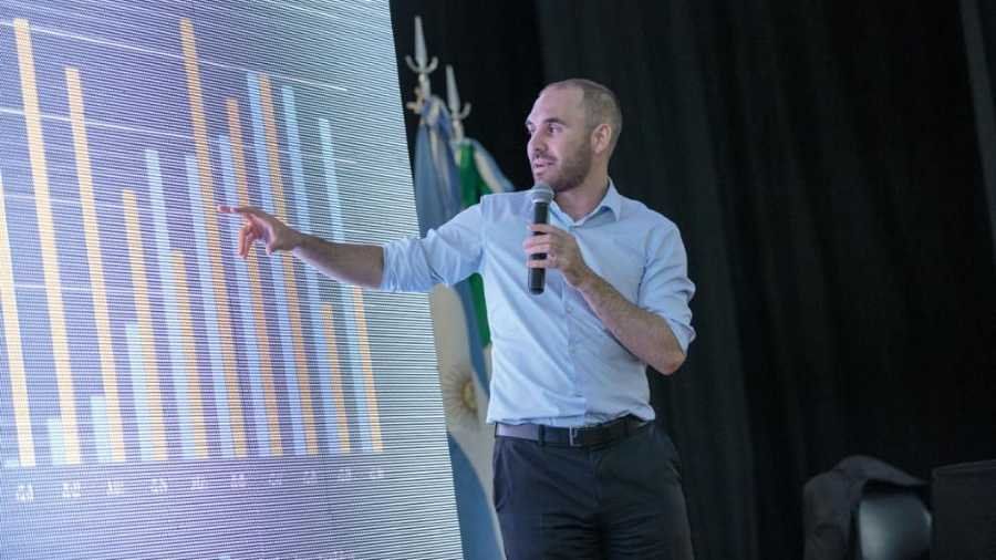 Martín Guzmán estimó que la economía crecerá un 5% este año.
