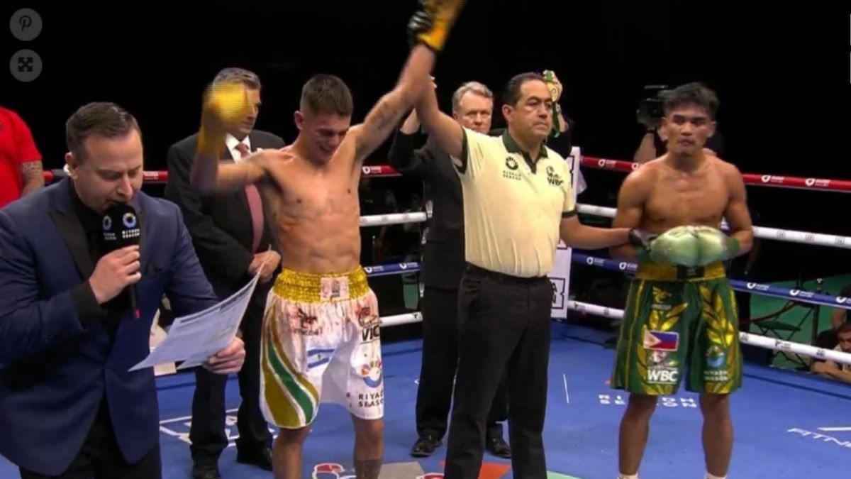 Triunfazo del santafesino Alan Crenz en el Mundial de boxeo en Arabia Saudita. Triunfazo del santafesino Alan Crenz en el Mundial de boxeo en Arabia Saudita.