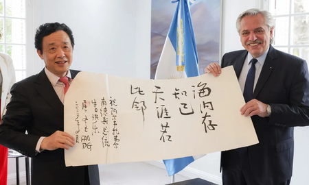 Alberto Fernández y el director de la FAO evaluaron impacto de aumentos de precios a nivel mundial. Alberto Fernández y el director de la FAO evaluaron impacto de aumentos de precios a nivel mundial.