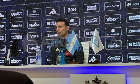 Lionel Scaloni habló sobre la posibilidad de rotar jugadores luego del partido ante Brasil. Lionel Scaloni habló sobre la posibilidad de rotar jugadores luego del partido ante Brasil.