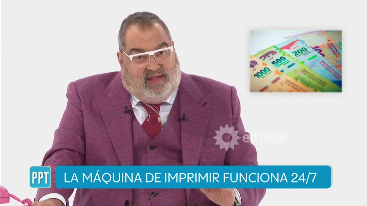 Inflación y billetes con cara de Donda 