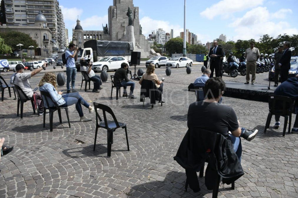 Llegaron a Santa Fe 66 móviles policiales para reforzar a las fuerzas federales