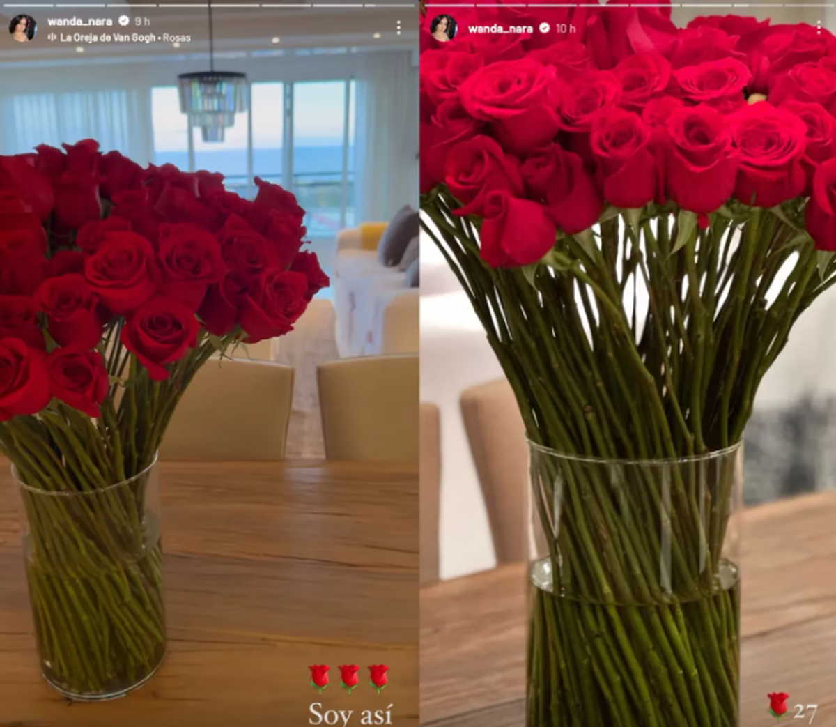 Aunque aseguran estar separados, Wanda Nara y Mauro Icardi celebran su aniversario.