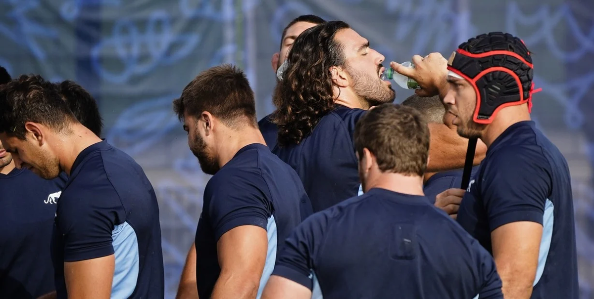Los Pumas entrenan enfocados en Gales. Foto: Emmanuel Fernández. Los Pumas entrenan enfocados en Gales. Foto: Emmanuel Fernández.