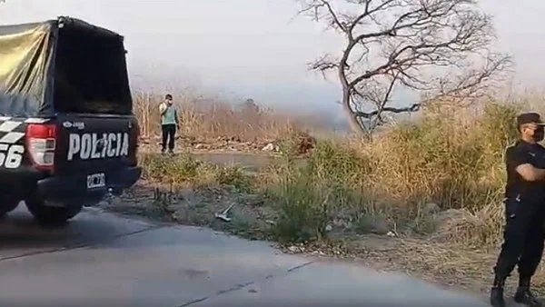 El lugar donde encontraron a Alejandra, en una ruta San Salvador de Jujuy. Foto: internet