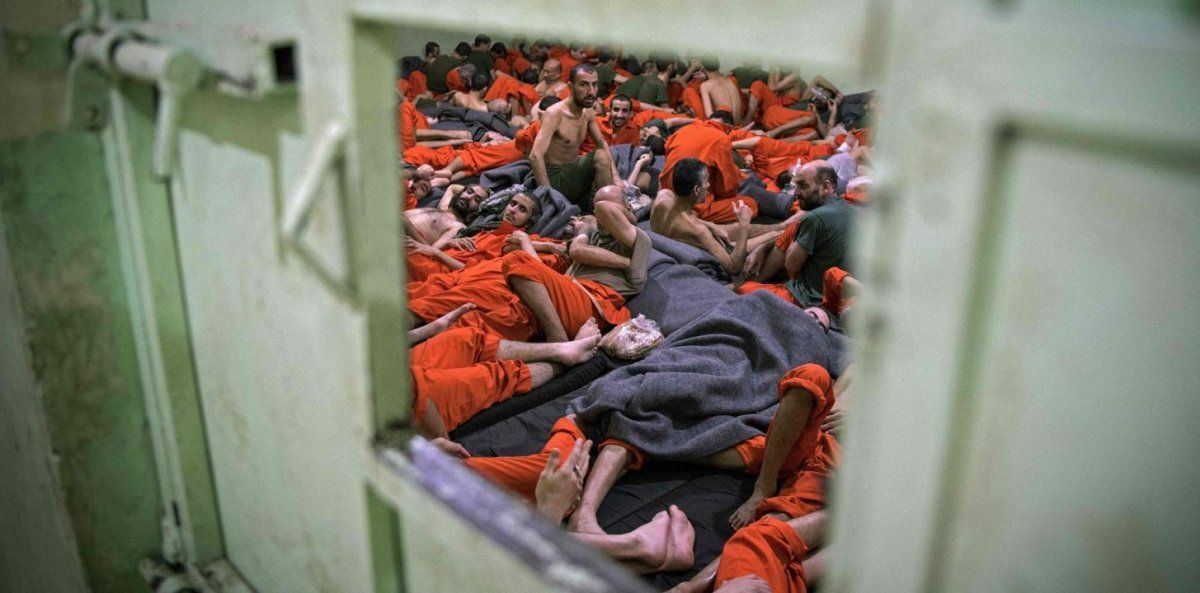 Imágenes de la prisión de Ghwayran