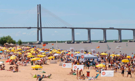 La playa de La Florida será el escenario del futuro parque acuático, integrado al río y pensado como nuevo polo recreativo de la ciudad. La playa de La Florida será el escenario del futuro parque acuático, integrado al río y pensado como nuevo polo recreativo de la ciudad.