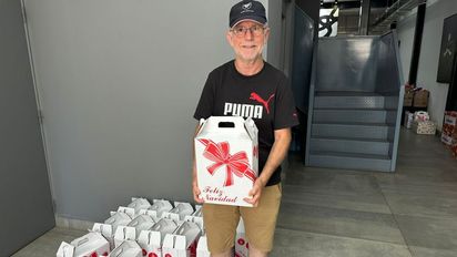 Colo Music se sumó a la campaña solidaria de AIRE y Los Sin Techo y donó 20 cajas navideñas