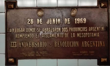 retiraron del tunel subfluvial una placa que recordaba a ongania retiraron del tunel subfluvial una placa que recordaba a ongania