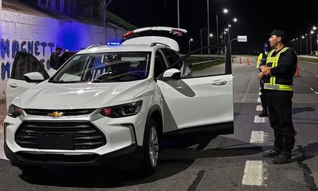 El conductor viajaba en una Chevrolet Tracker con su hija de cinco años.&nbsp;