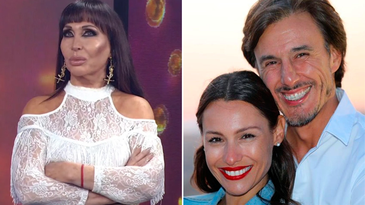 Moria Casán se burló del marido de Pampita.