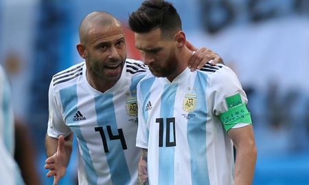 Mascherano felicitó a Messi por las redes sociales. Mascherano felicitó a Messi por las redes sociales.