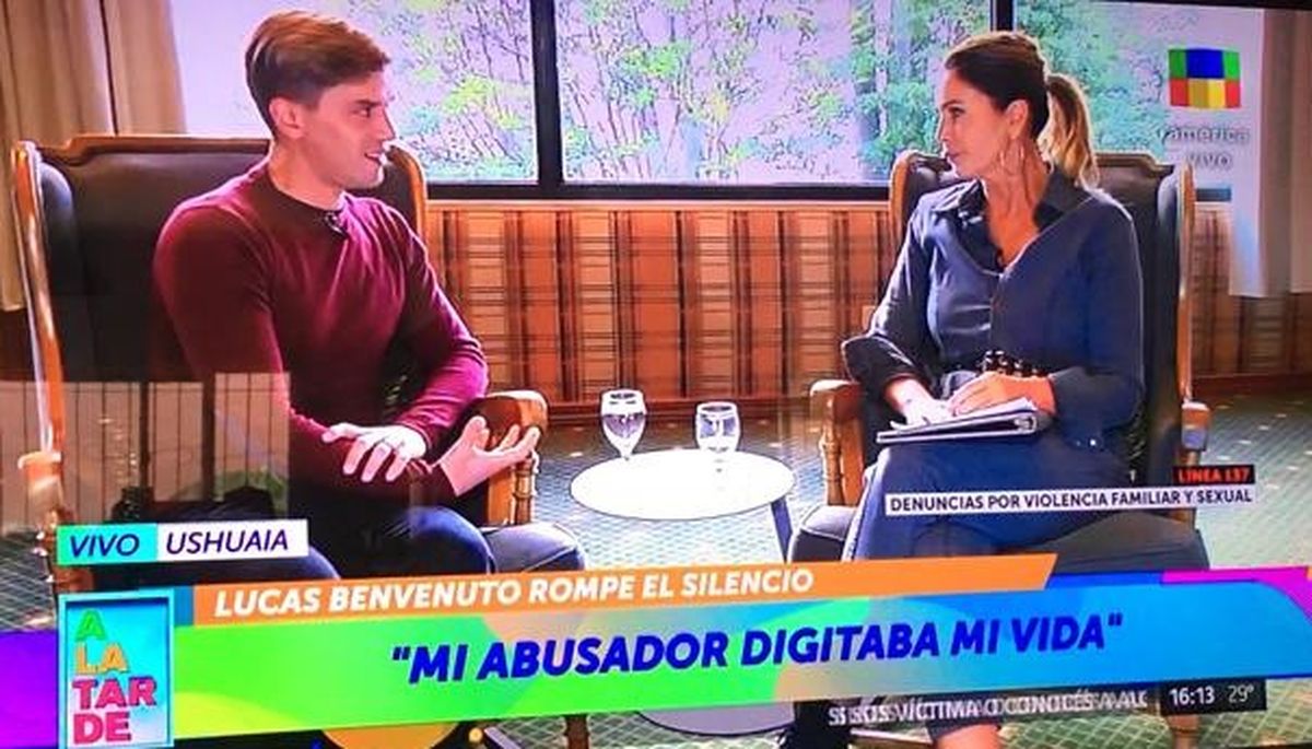 Lucas Benvenuto confirmó que su historia de abuso era conocida por Jey Mammon.