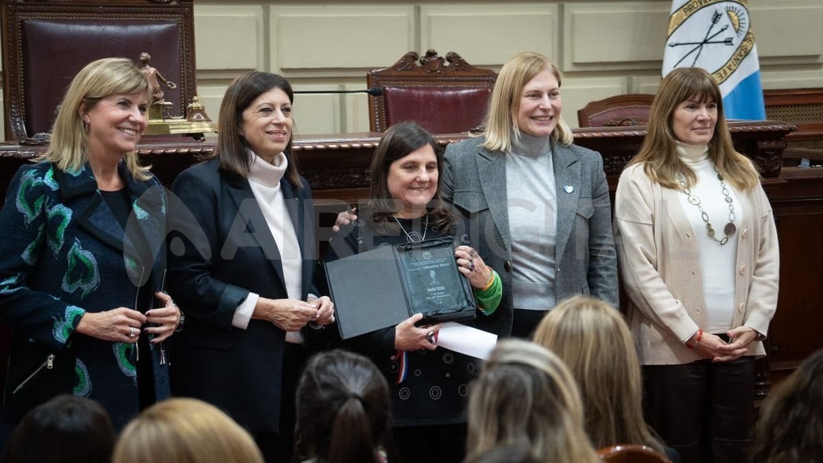 Sonia Tessa, ex columnista de AIRE, fue reconocida en la Legislatura. Sonia Tessa, ex columnista de AIRE, fue reconocida en la Legislatura.