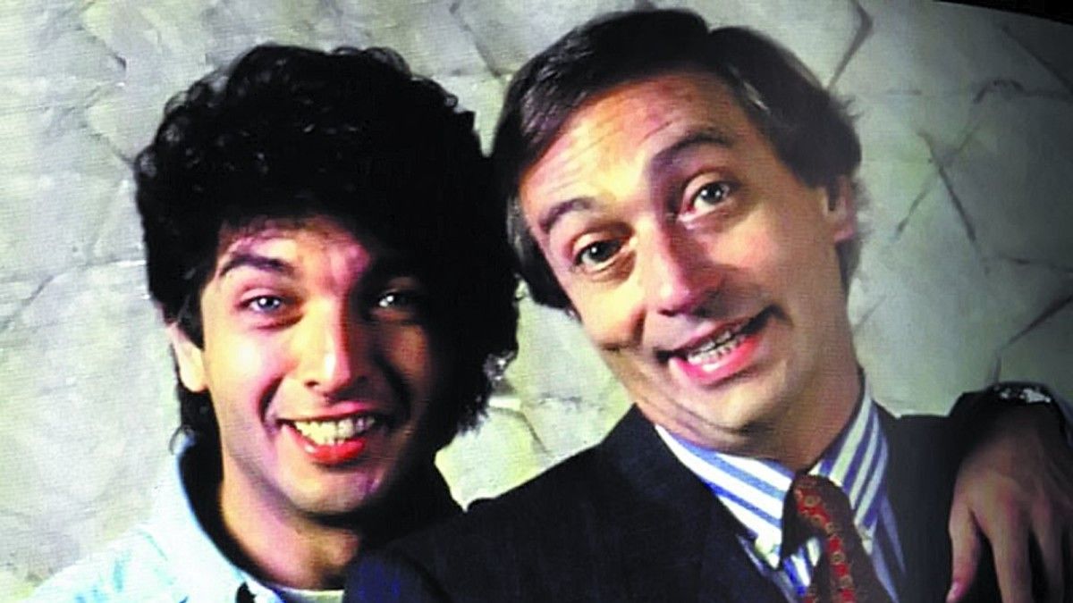 Ricardo Darín y Luis Brandoni formaron una de las duplas más queridas de la televisión en Ricardo Darín y Luis Brandoni formaron una de las duplas más queridas de la televisión en