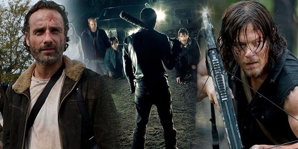 Daryl, Negan y Rick Grimes se encuentran en ‘Ride with Norman Reedus’