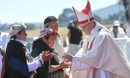 francisco pidio a los mapuches que digan ?no a la violencia? francisco pidio a los mapuches que digan ?no a la violencia?