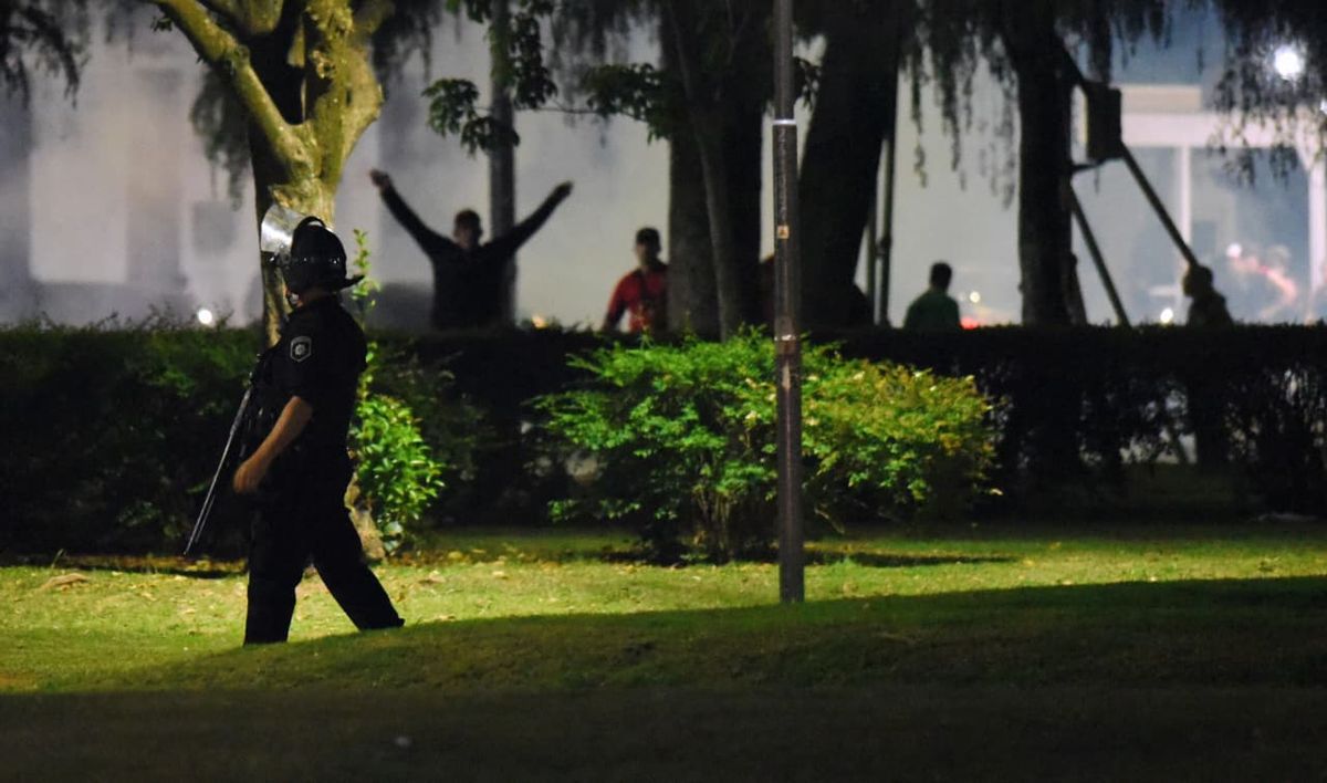 Los incidentes se produjeron tras la derrota de Newells ante Unión.