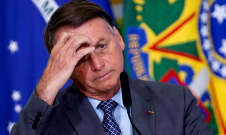 Bolsonaro lanzó un controvertido pedido frente a un hipotético fraude en su contra en las elecciones de 2022 y apeló al ejemplo de Estados Unidos. Bolsonaro lanzó un controvertido pedido frente a un hipotético fraude en su contra en las elecciones de 2022 y apeló al ejemplo de Estados Unidos.