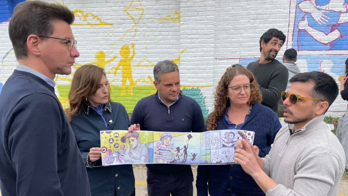 El proyecto del mural. El proyecto del mural.