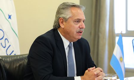 El presidente de Argentina tiene la Presidencia Pro Témpore del Mercosur. El presidente de Argentina tiene la Presidencia Pro Témpore del Mercosur.