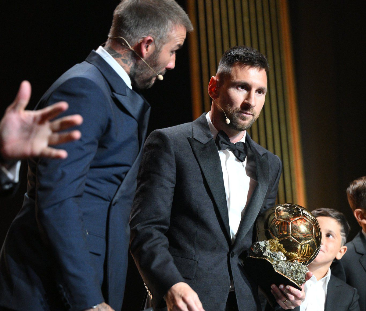 Lionel Messi ganó su octavo Balón de Oro en París.