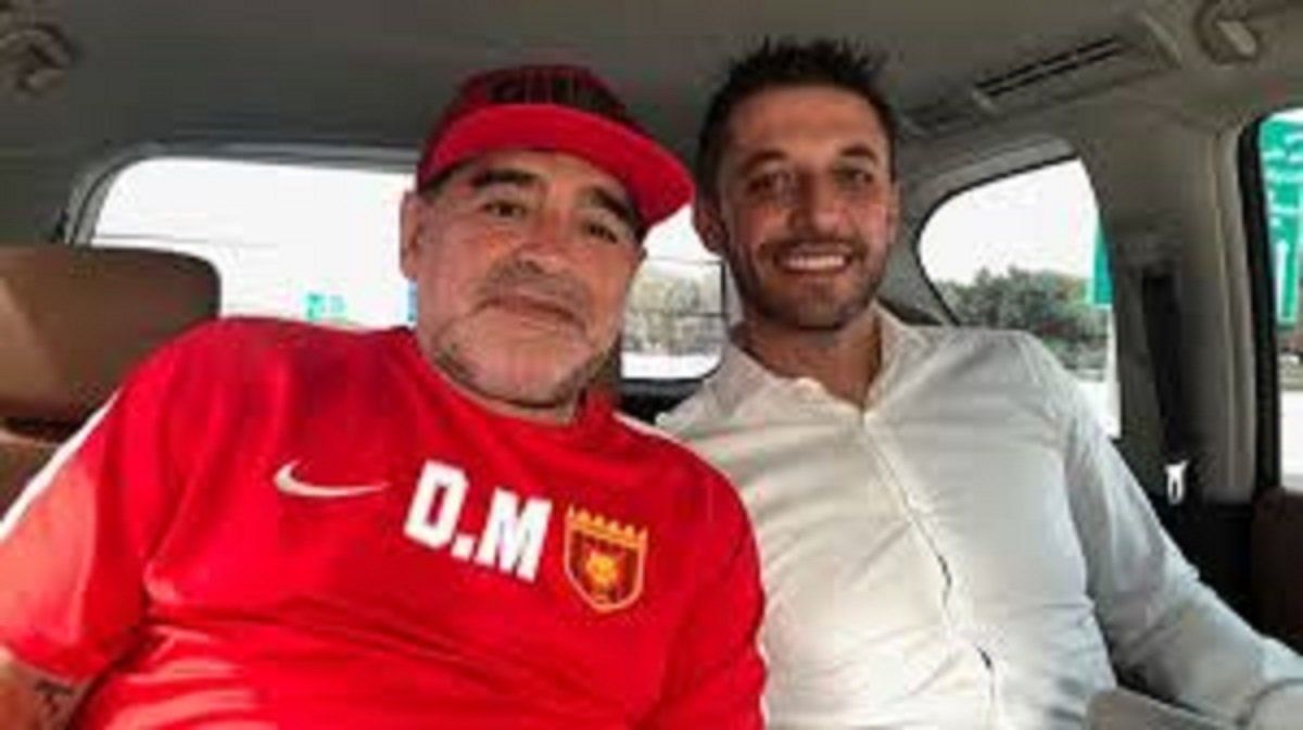 La discusión de Diego Maradona y Matías Morla antes de la internación.