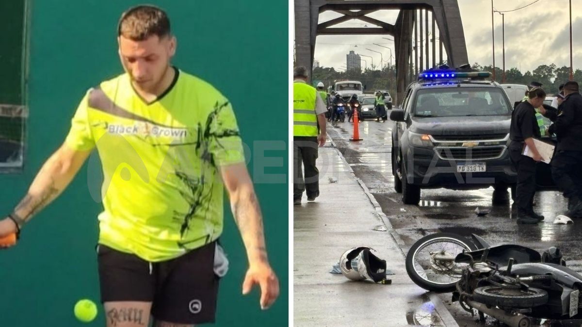 Cómo sigue el motociclista accidentado en el Puente Carretero