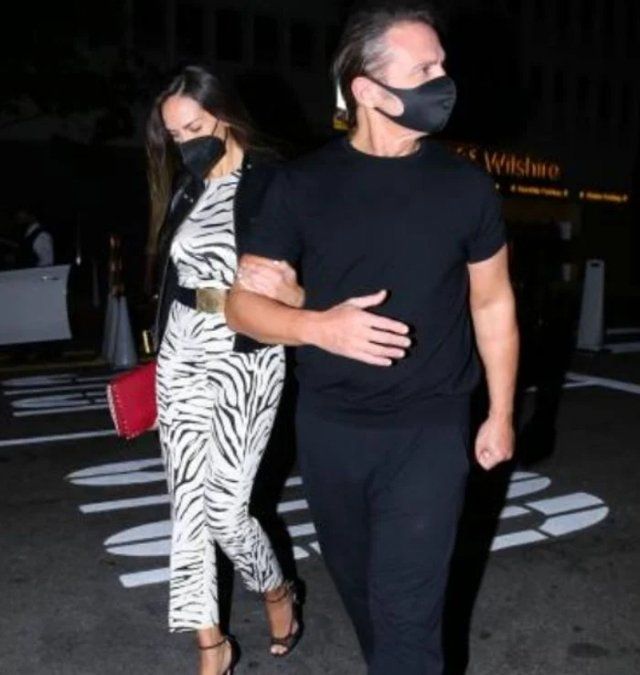 Luis Miguel y Mercedes Villador.