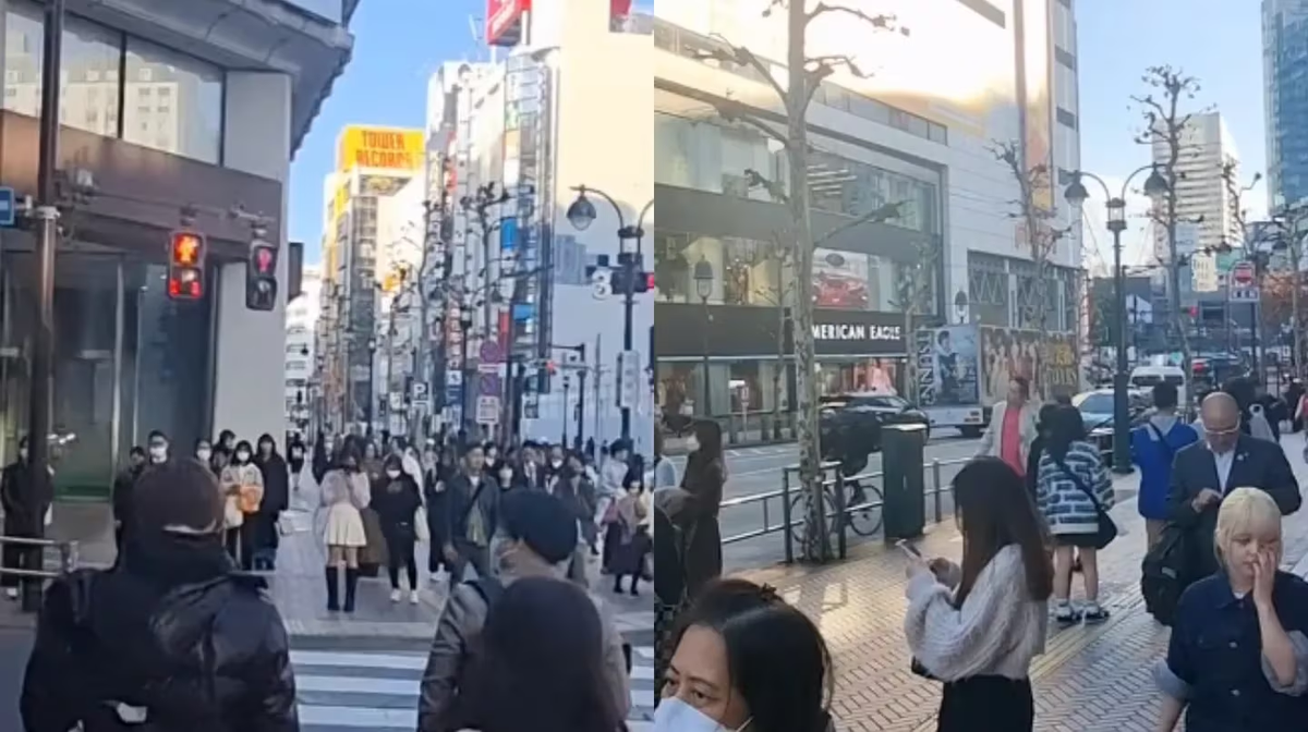 Un argentino mostró como son en Japón al cruzar la calle y quedó impactado