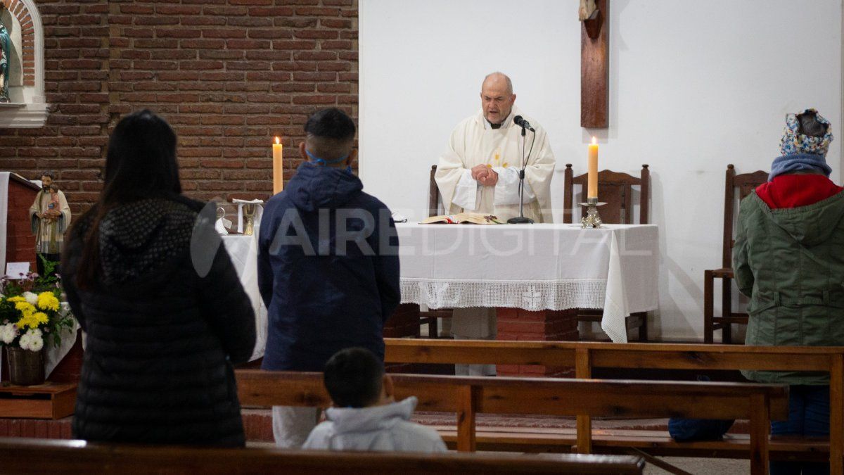 Las postales de una atípica celebración de San Cayetano en Santa Fe