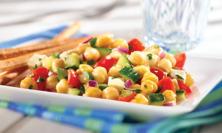 La receta para hacer ensalada de garbanzos en 3 pasos La receta para hacer ensalada de garbanzos en 3 pasos