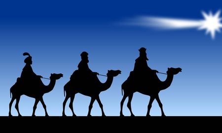 Los Reyes Magos son Melchor, Gaspar y Baltasar, sabios de Oriente que, según la tradición cristiana, siguieron la Estrella de Belén para adorar a Jesús niño, ofreciéndole oro, incienso y mirra. Los Reyes Magos son Melchor, Gaspar y Baltasar, sabios de Oriente que, según la tradición cristiana, siguieron la Estrella de Belén para adorar a Jesús niño, ofreciéndole oro, incienso y mirra.