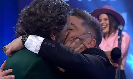 Leo Sbaraglia protagonizó un divertido momento con Jey Mammon. Leo Sbaraglia protagonizó un divertido momento con Jey Mammon.