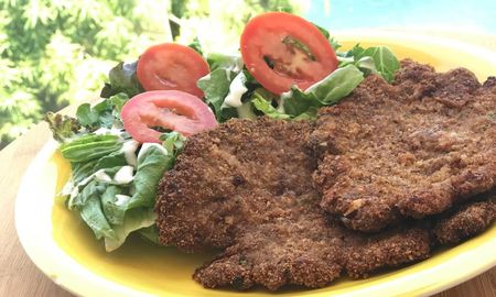 Milanesas de carne picada, by Elba Rodríguez. Milanesas de carne picada, by Elba Rodríguez.