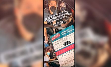 Por Instagram, Charly agradeció a los empleados del vacunatorio al que asistió a colocarse la tercera dosis contra el covid. Por Instagram, Charly agradeció a los empleados del vacunatorio al que asistió a colocarse la tercera dosis contra el covid.