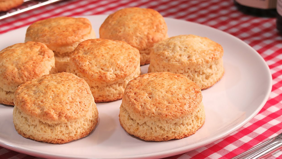 Scones dulces.
