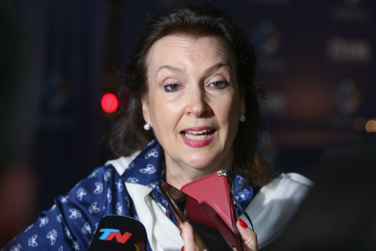 Diana Mondino. Foto: NA. Diana Mondino. Foto: NA.