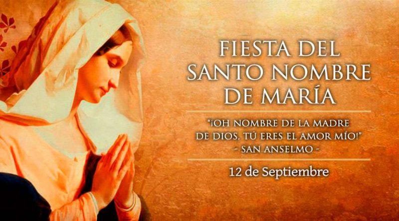 Este 12 de septiembre se celebra el Santo Nombre de María