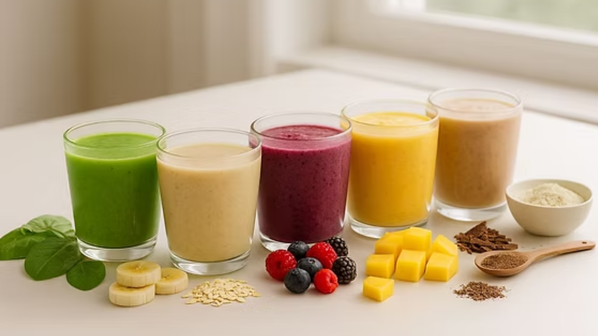 Licuados de proteínas caseros.