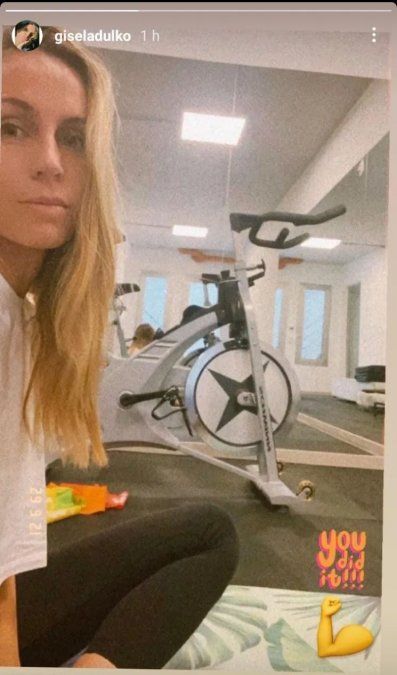 Gisela Dulko no habló sobre su separación de Gago. 