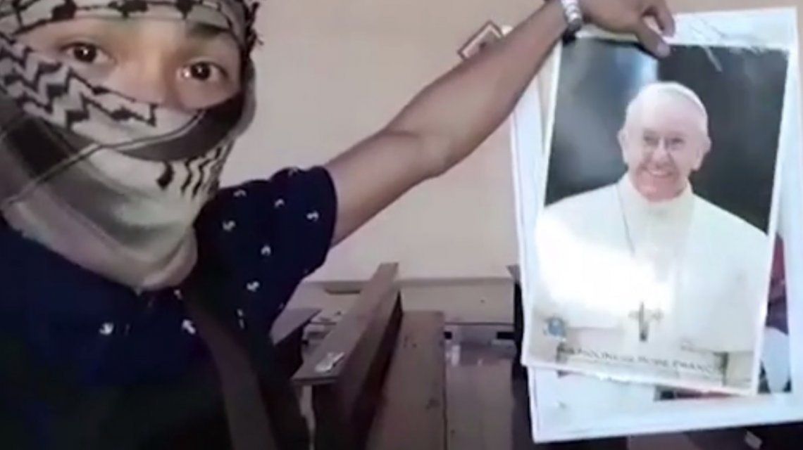 El Estado Islámico amenazó al papa Francisco en un video