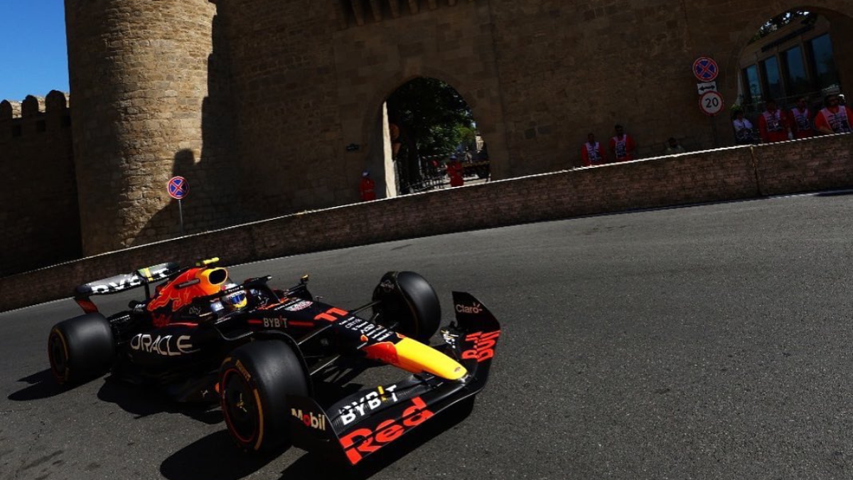 Red Bull logró el 1-2 en el Gran Premio de Azerbaiyán.