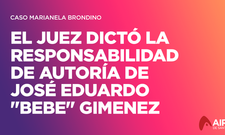 caso marianela brondino: se define la causa en la justicia de menores caso marianela brondino: se define la causa en la justicia de menores