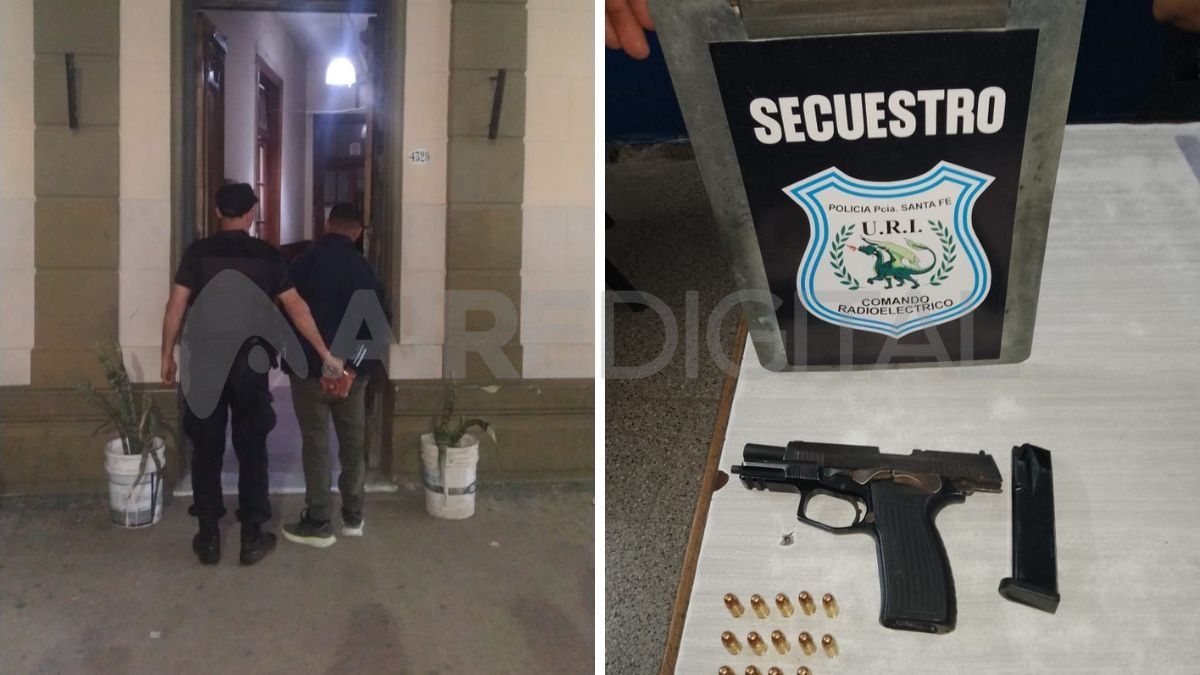 Barranquitas Oeste: un hombre detenido armado por secuestrar a dos hombres.